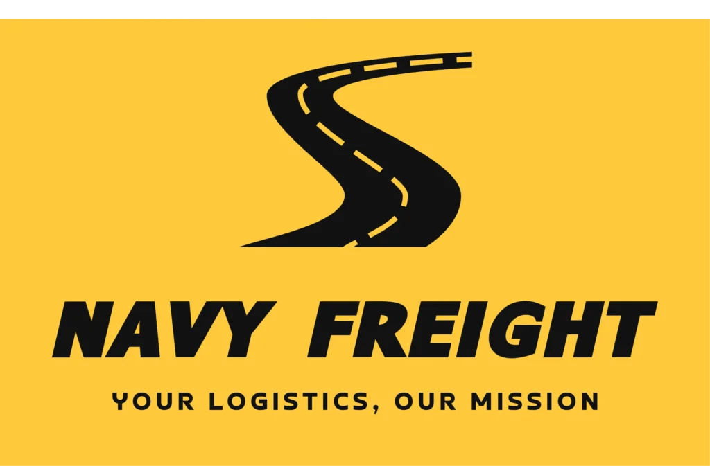 Navy freight logo